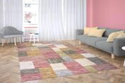 Are there different styles for patchwork rugs
